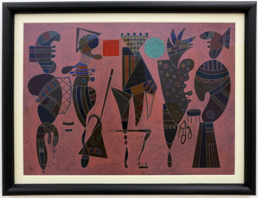 Koło i Kwadrat - Wasilij Kandinsky