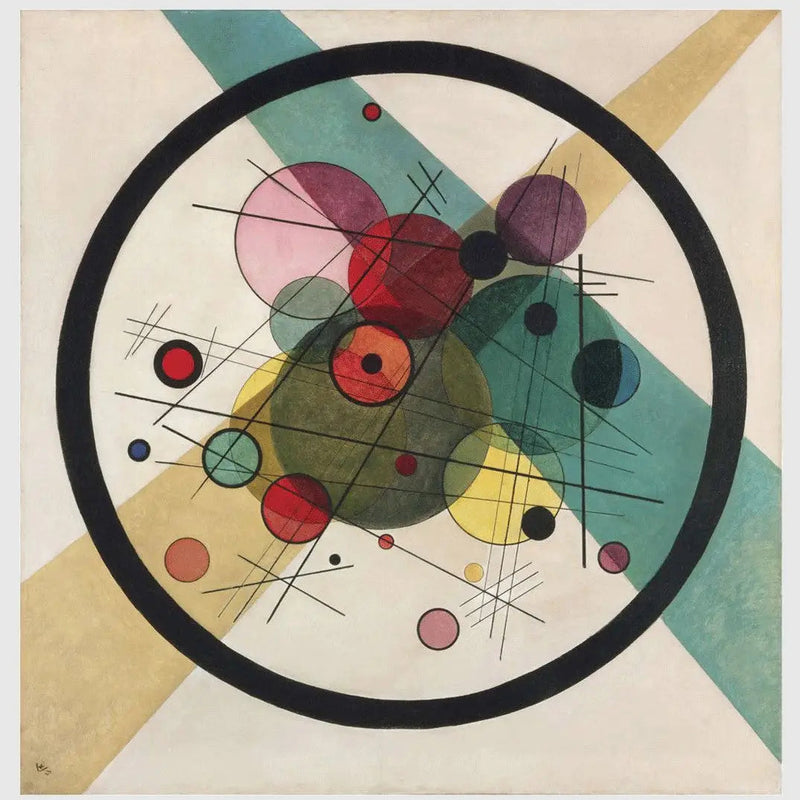 Kręgi w kole - Wasilij Kandinsky
