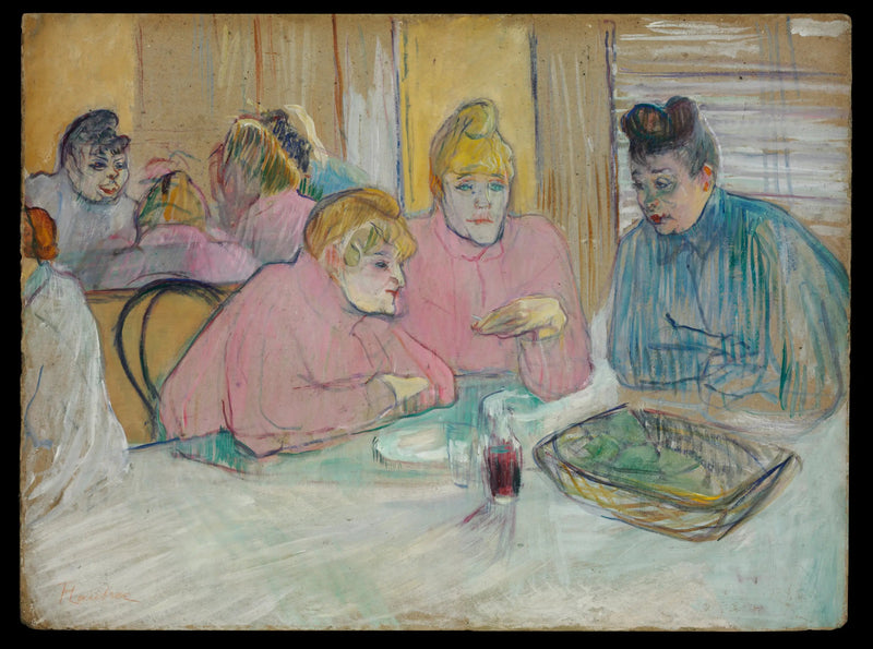 Te Panie w refektarzu - Henri de Toulouse-Lautrec