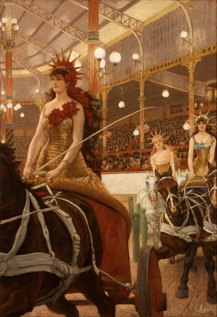 Te Damy z czołgów - James Tissot