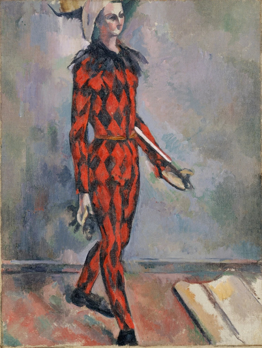 Arlekin, 1888 -1890 - Paul Cézanne