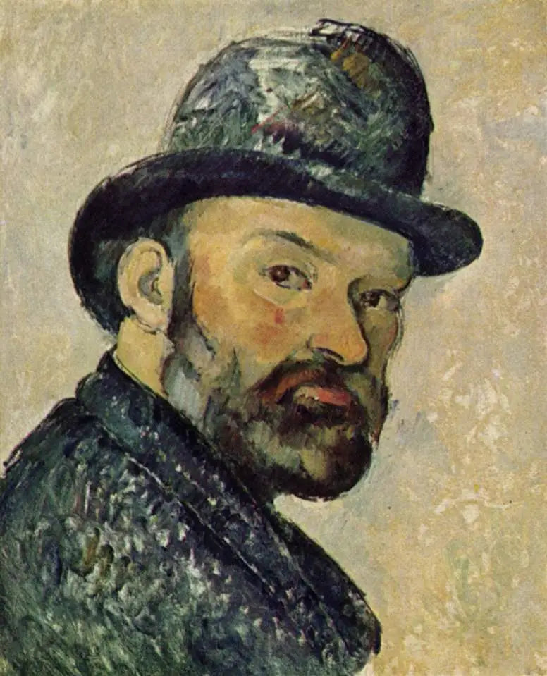 Cézanne w meloniku, szkic - Paul Cézanne