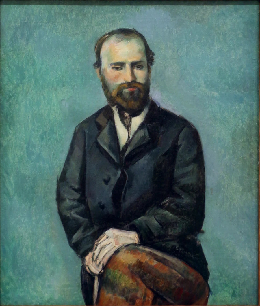 Portret artysty, na podstawie fotografii - Paul Cézanne