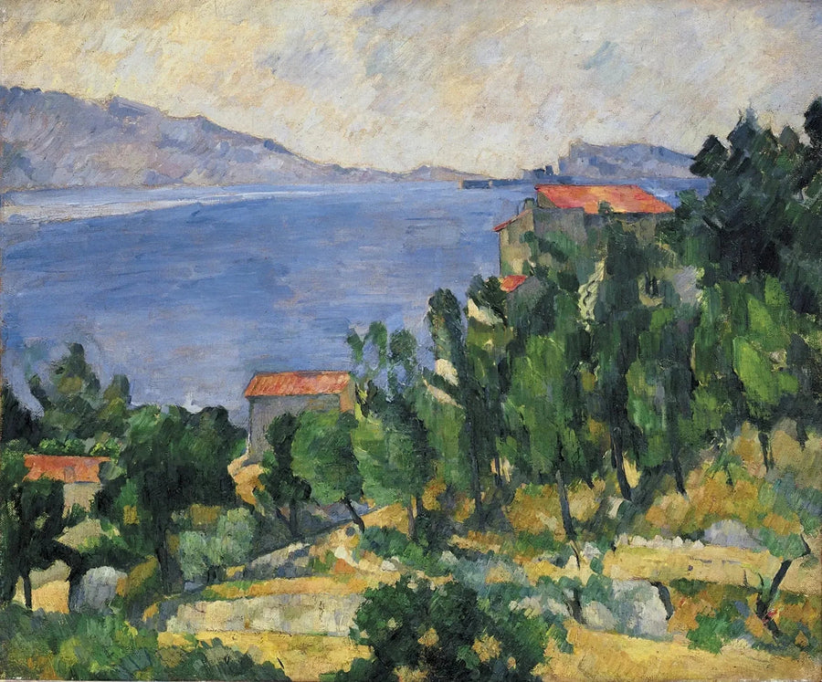 Zatoka l'Estaque widziana od wschodu - Paul Cézanne