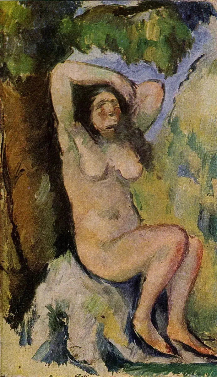 Siedząca kąpiel - Paul Cézanne