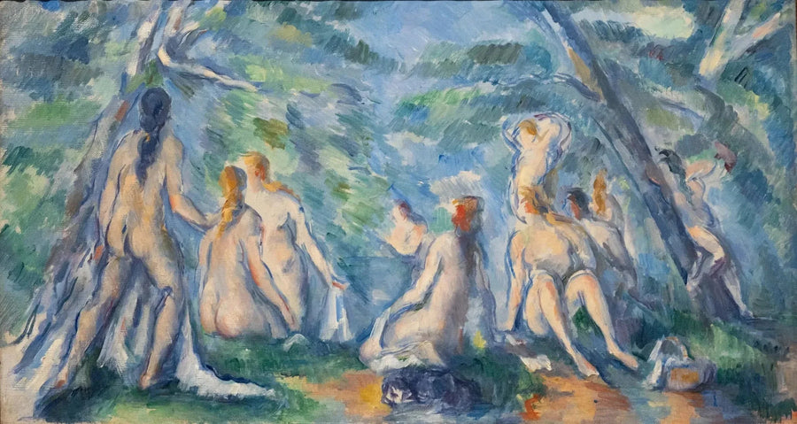 Kąpiące się - Paul Cézanne