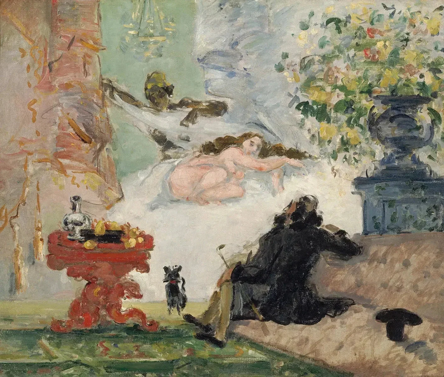 Nowoczesna Olympia - Paul Cézanne