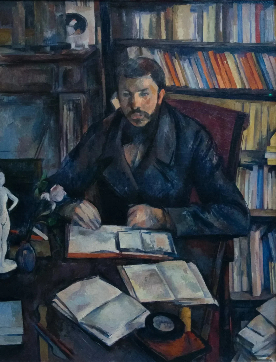 Portret Gustave'a Geffroya - Paul Cézanne