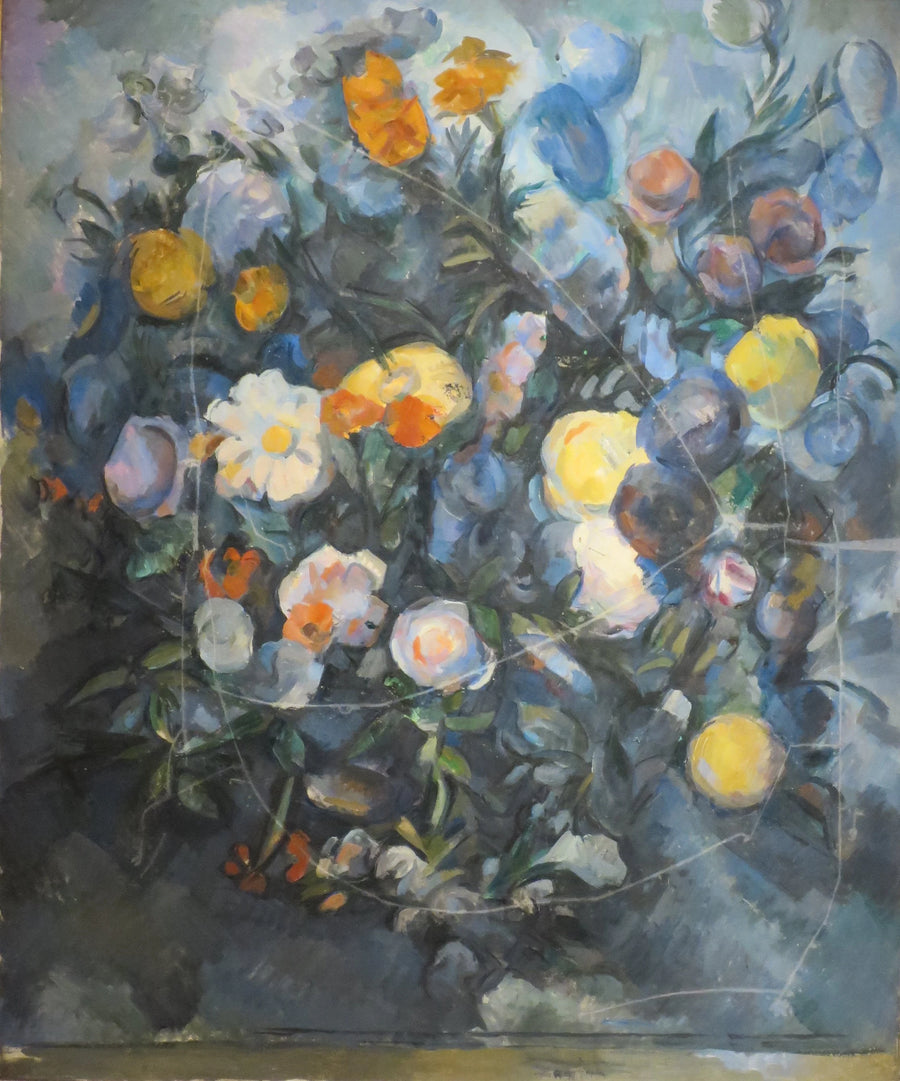 Bukiet kwiatów, według Delacroix, około 1902 -1904 - Paul Cézanne