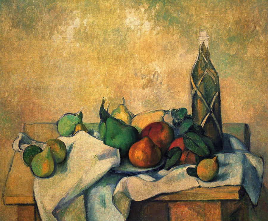Butelka likieru - Paul Cézanne