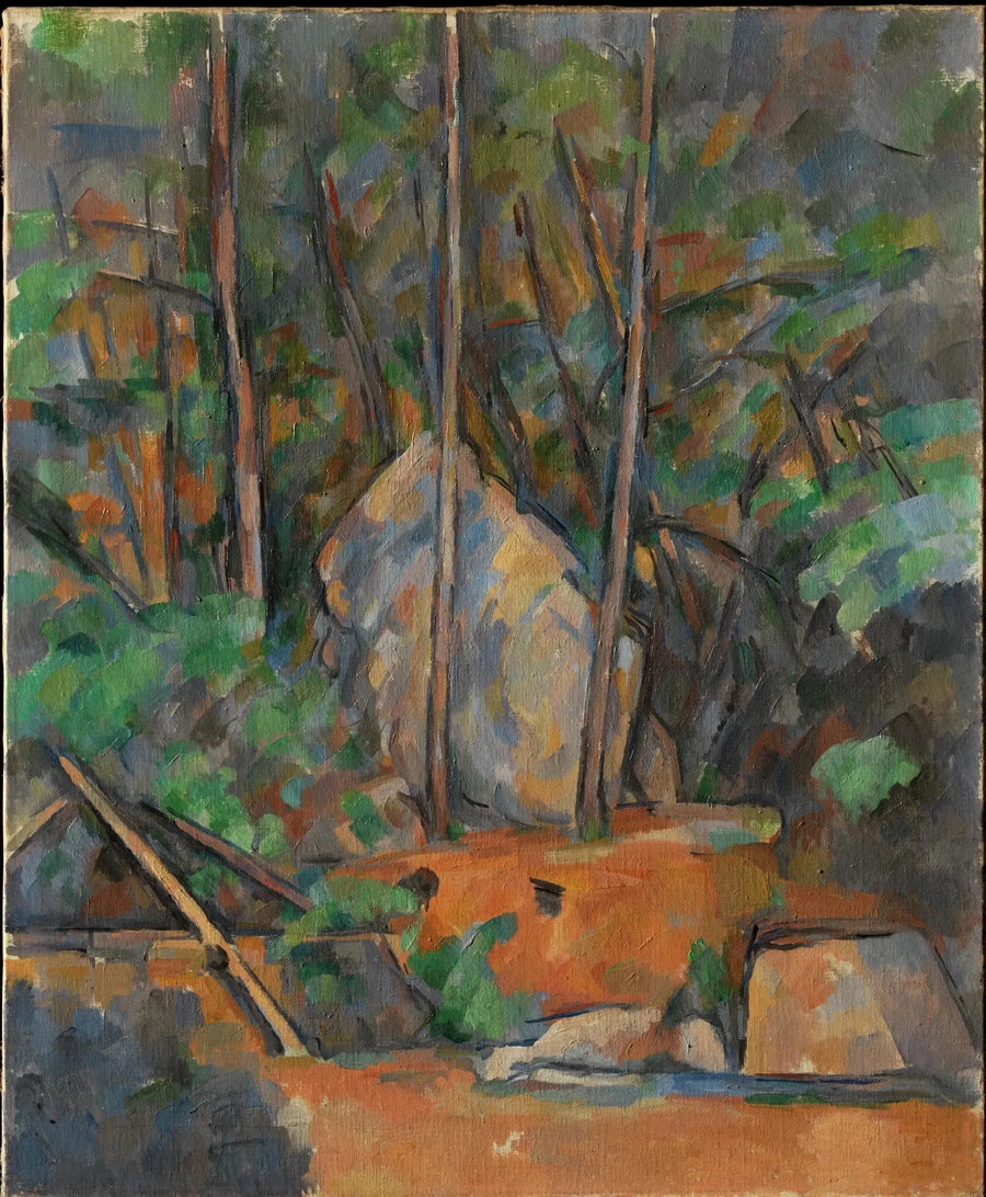Cysterna w parku Zamku Noir - Paul Cézanne