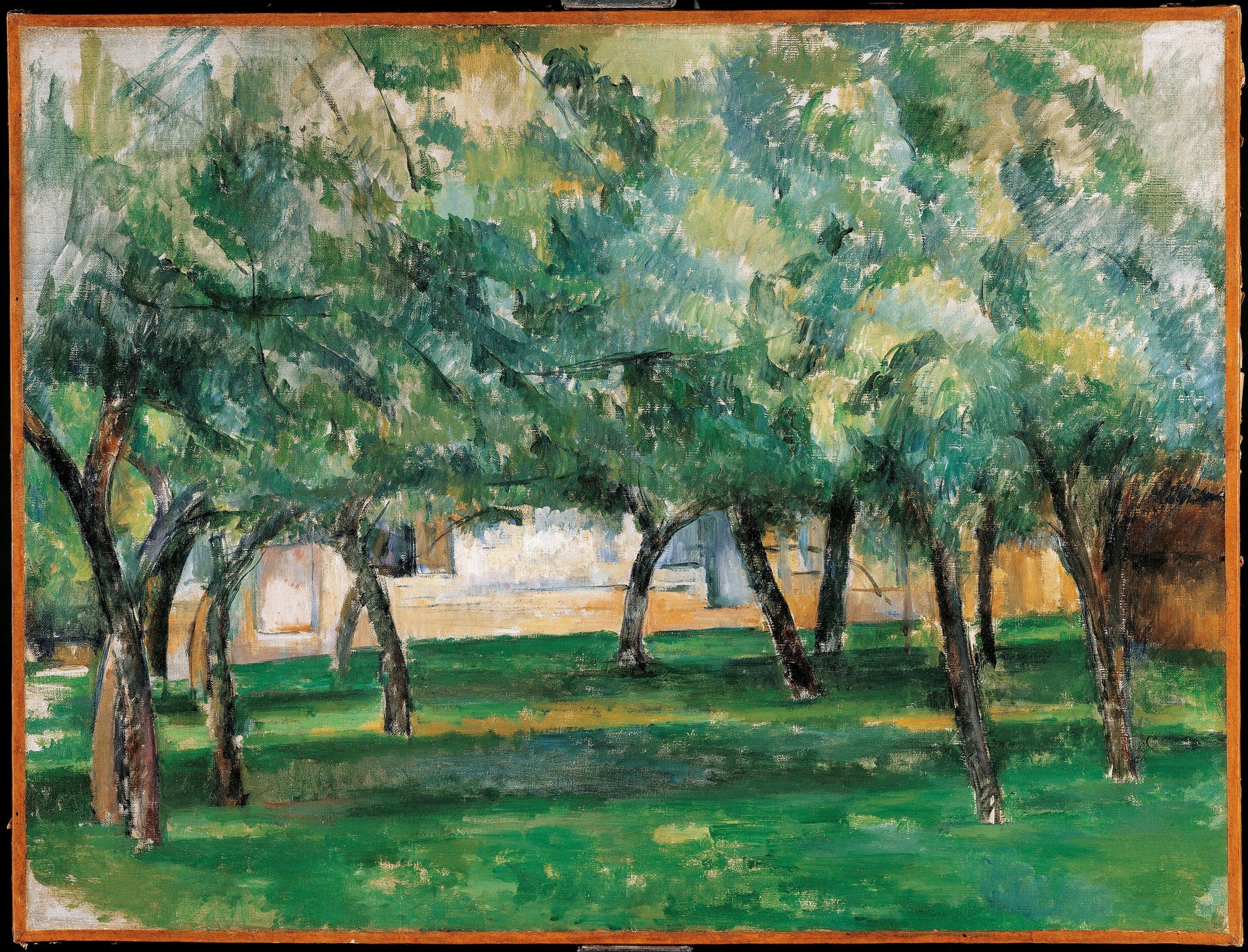 Le Clos normand à Hattenville vers 1885 1886 Paul Cézanne Albertina GE21DL – reproduction peinture à l’huile sur toile