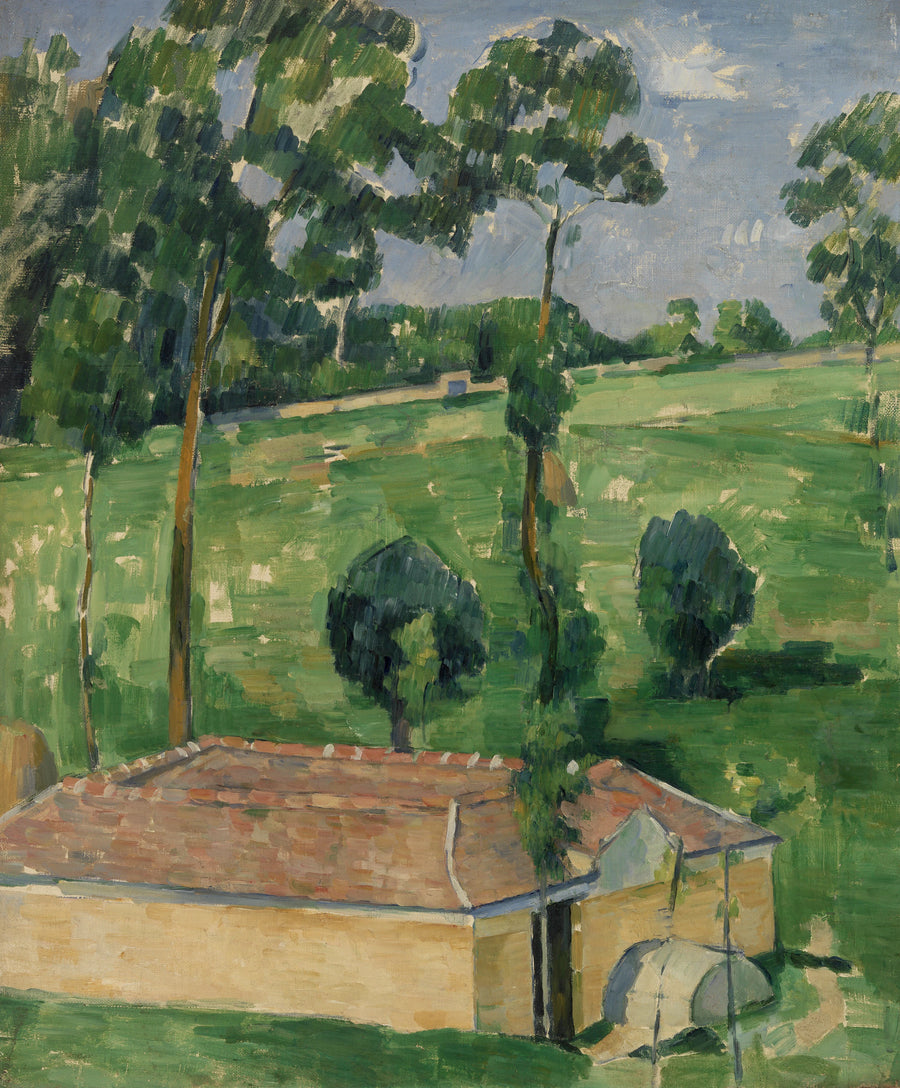 Przewodzenie wody - Paul Cézanne