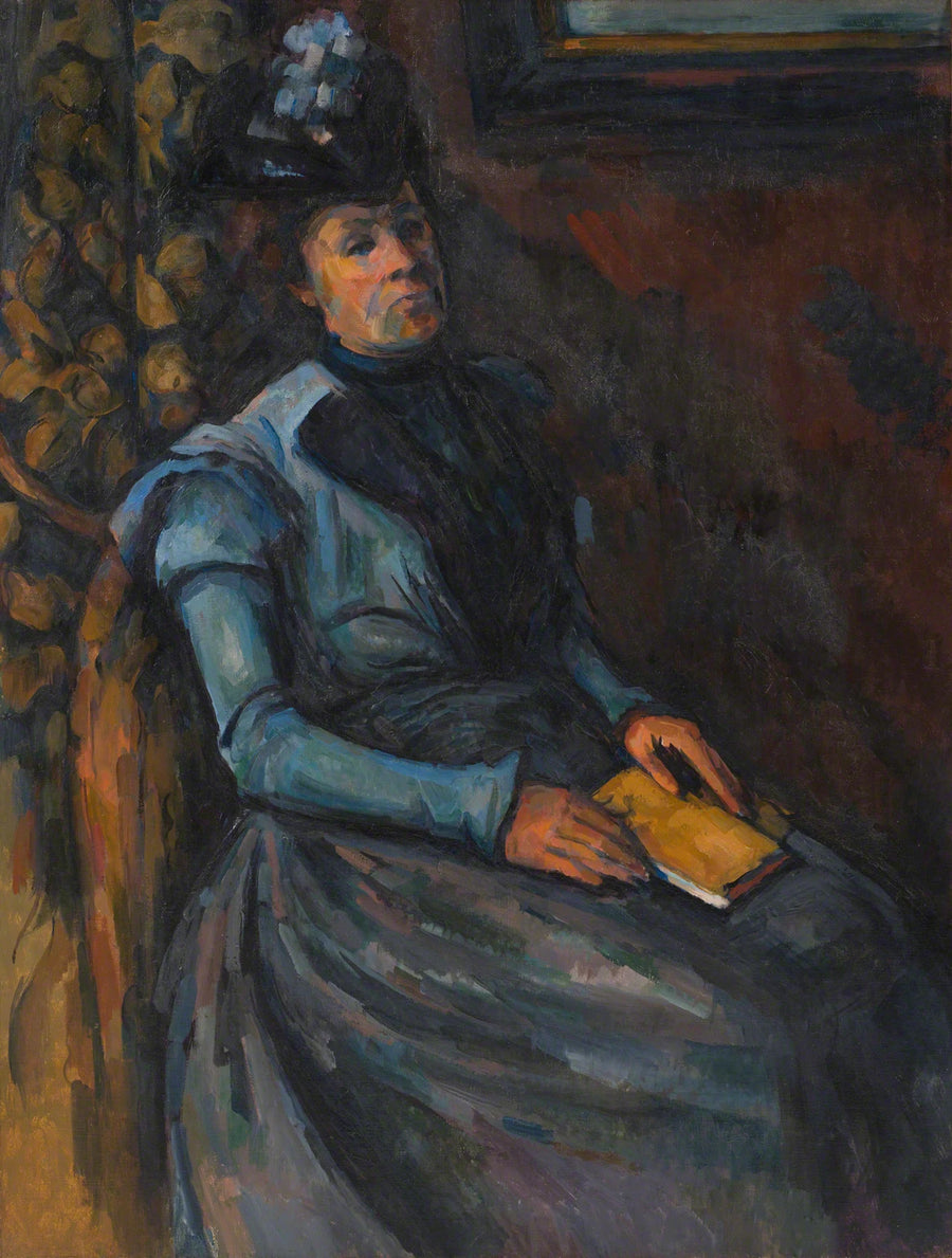Pani z księgą, 1902 -1906 - Paul Cézanne