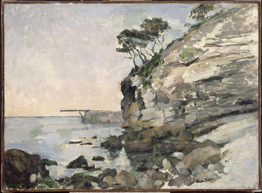 L'Estaque, efekt wieczoru - Paul Cézanne