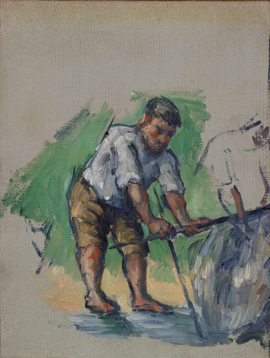 Le Foreur, około 1873 -1874 - Paul Cézanne