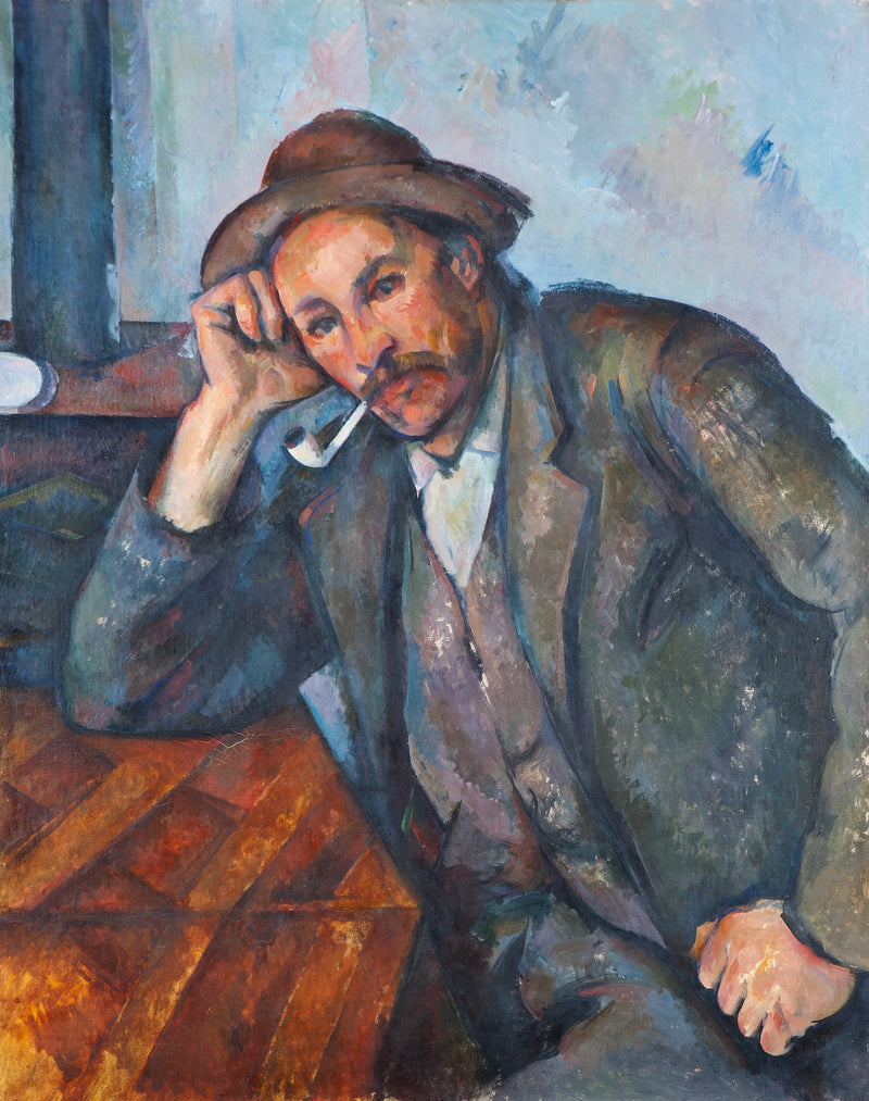 Palacz opierający się - Paul Cézanne