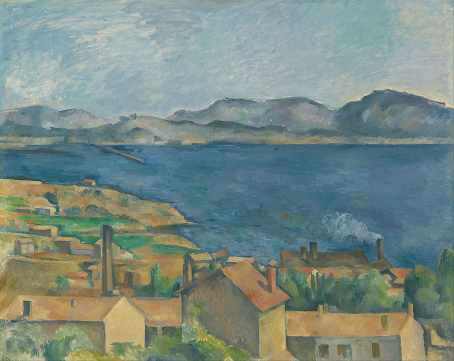 Zatoka Marsylii widziana z Estaque - Paul Cézanne