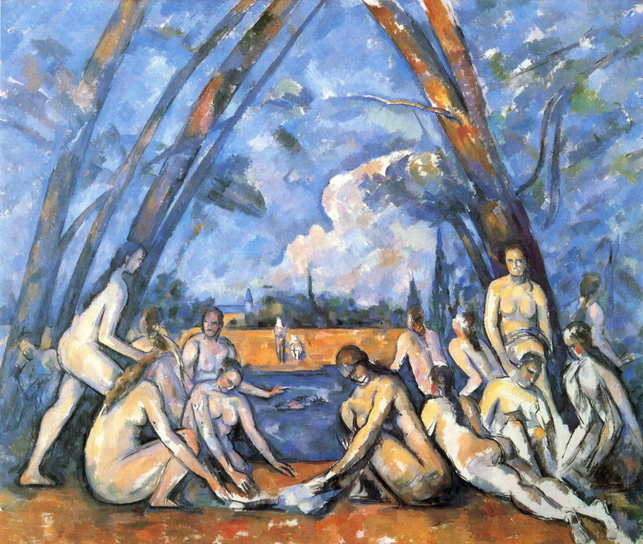 Wielkie Kąpiące się - Paul Cézanne