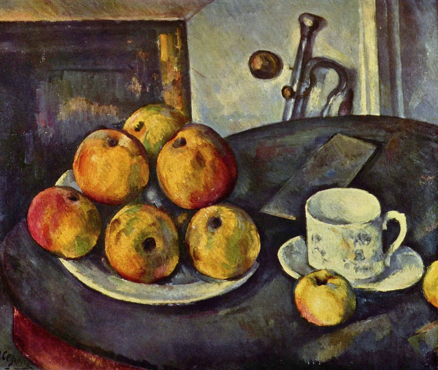 Duże jabłka - Paul Cézanne
