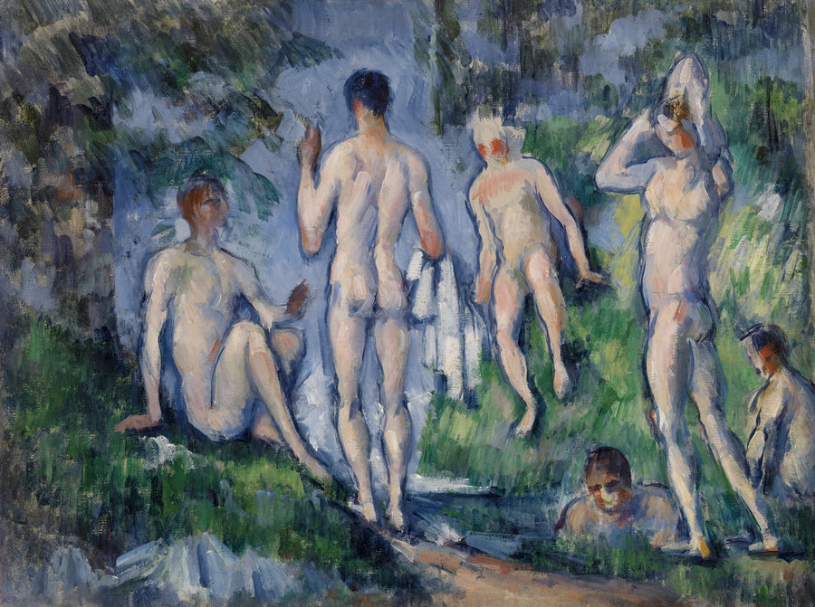 Grupa kąpiących się - Paul Cézanne