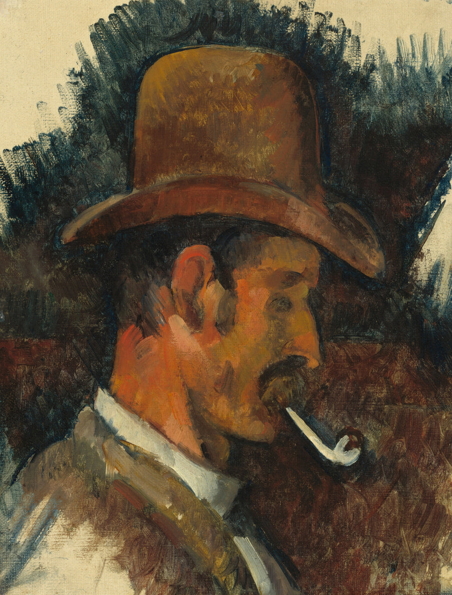 Człowiek z fajką - Paul Cézanne