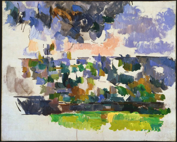 Ogród Lauves, około 1906 roku - Paul Cézanne