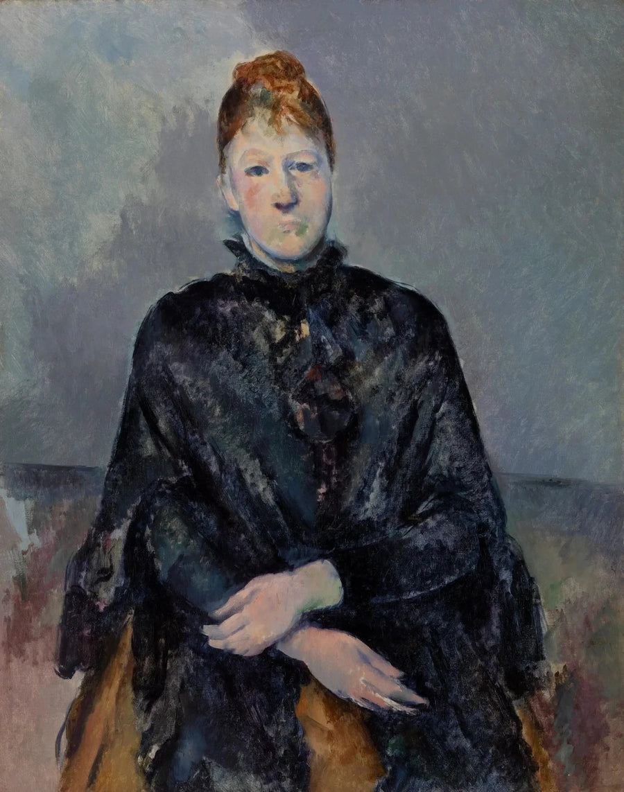 Portret Pani Cézanne - Paul Cézanne