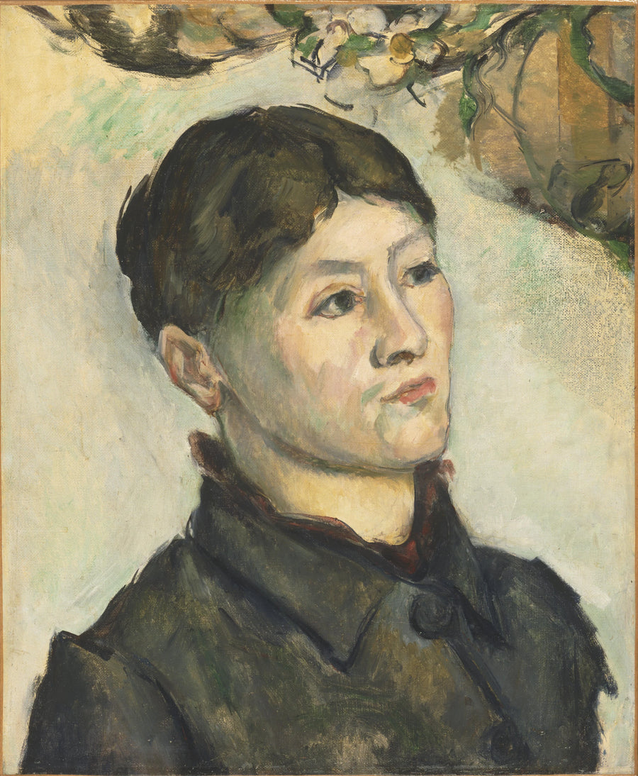 Portret pani Cézanne - Paul Cézanne