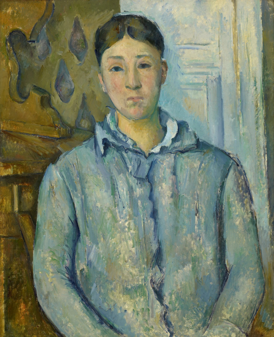 Pani Cézanne w niebieskim - Paul Cézanne