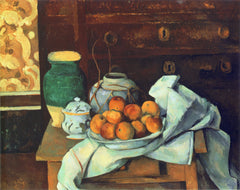 Martwa natura przy komodzie, około 1883 -1887 - Paul Cézanne