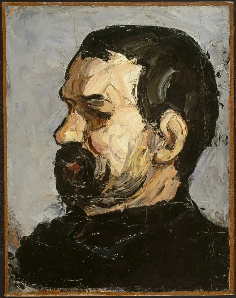 Wujek Dominique z profilu - Paul Cézanne