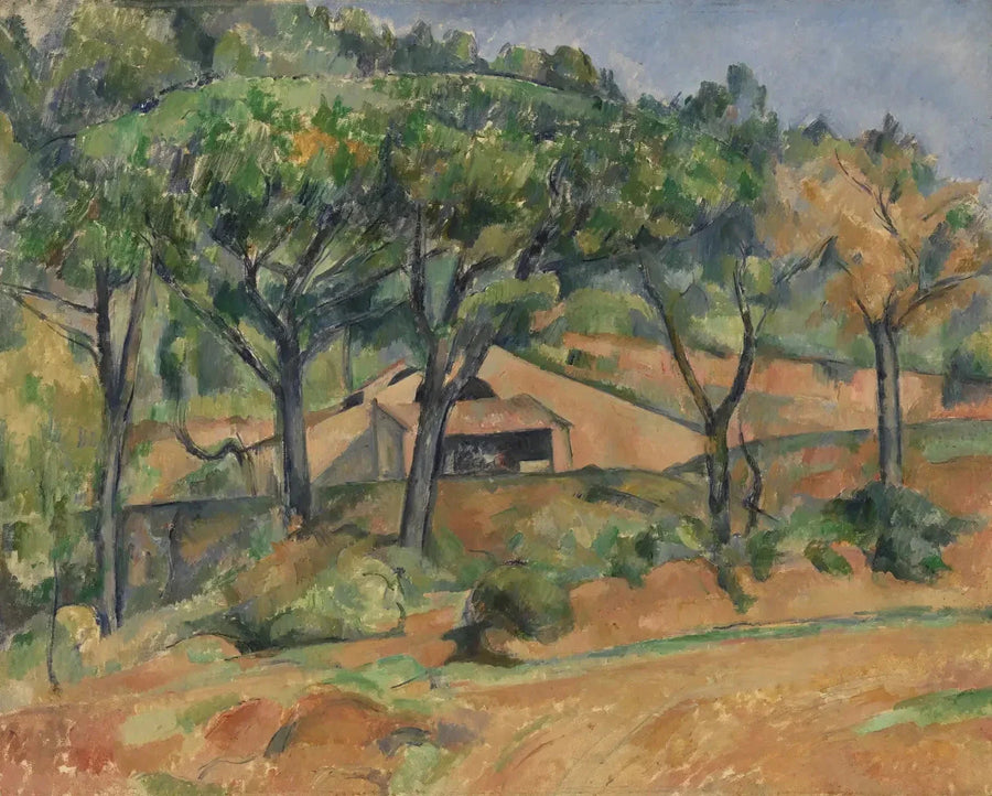 Dom w Prowansji - Paul Cézanne