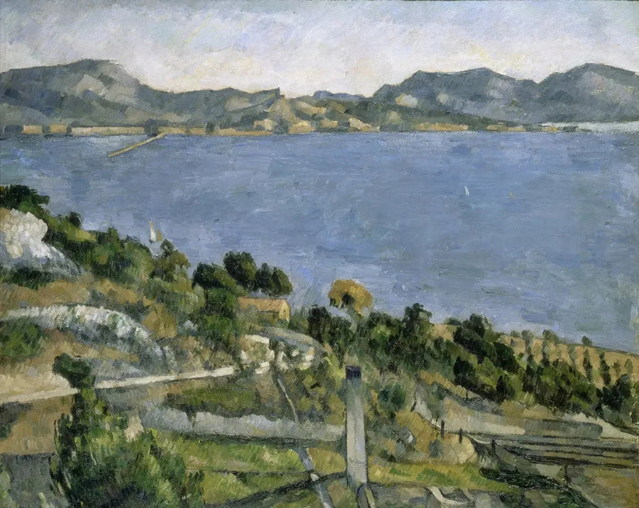 Zatoka Marsylii widziana z Estaque - Paul Cézanne