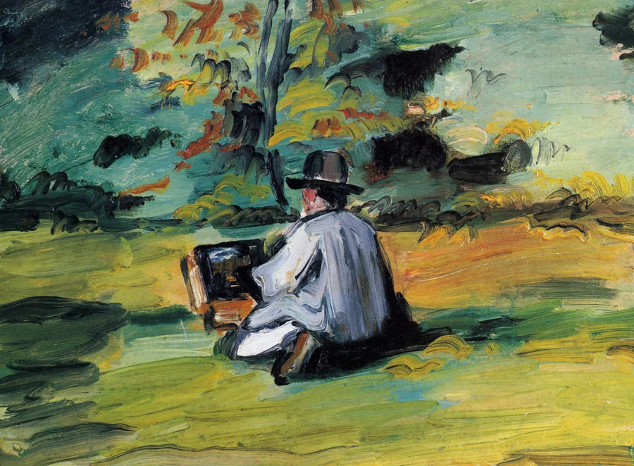 Malarz przy pracy - Paul Cézanne