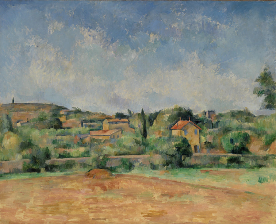 La Plaine de Bellevue, zwana także Les Terres Rouges - Paul Cézanne