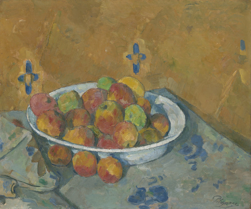 Talerz jabłek - Paul Cézanne
