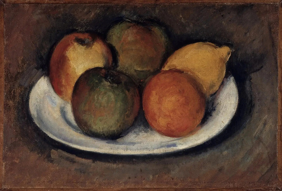 Jabłka, pomarańcza i cytryna - Paul Cézanne