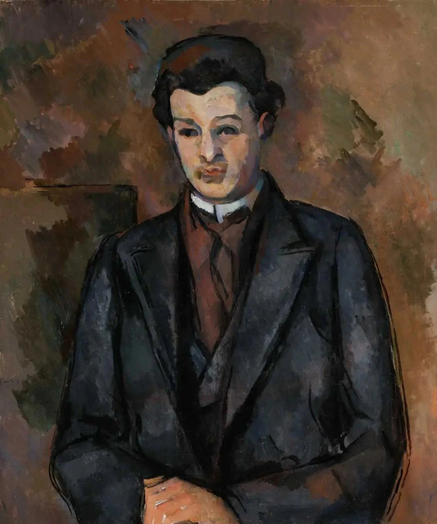 Portret Alfreda Hauge'a - Paul Cézanne