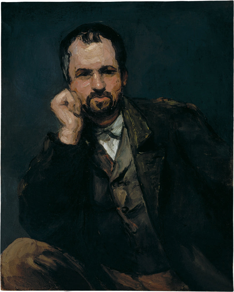 Portret mężczyzny - Paul Cézanne