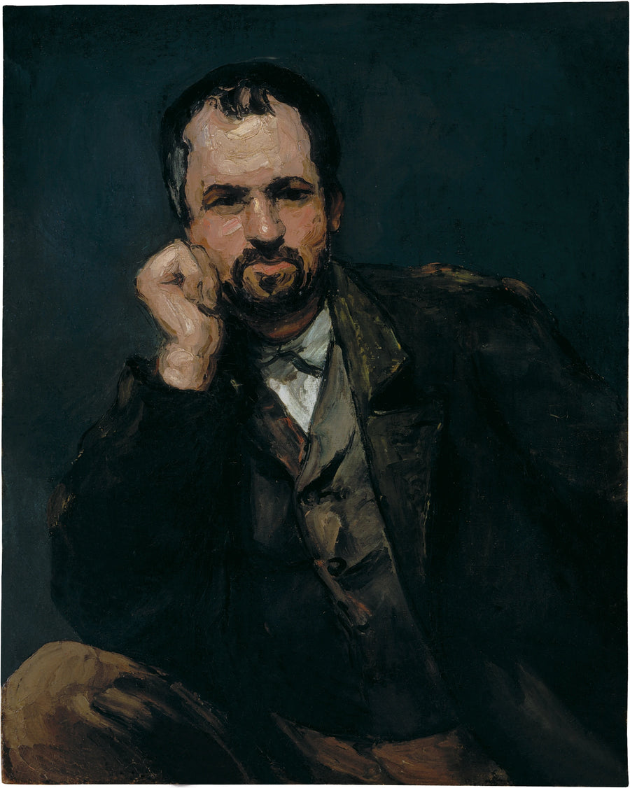 Portret mężczyzny - Paul Cézanne