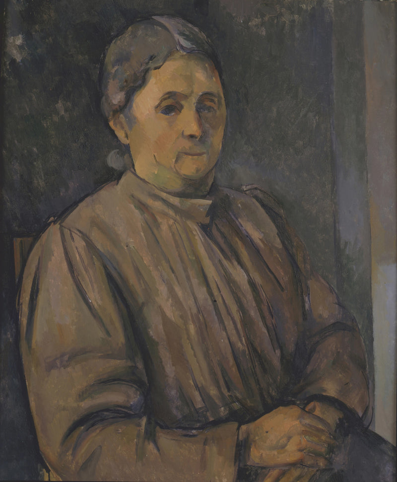 Portret kobiety - Paul Cézanne