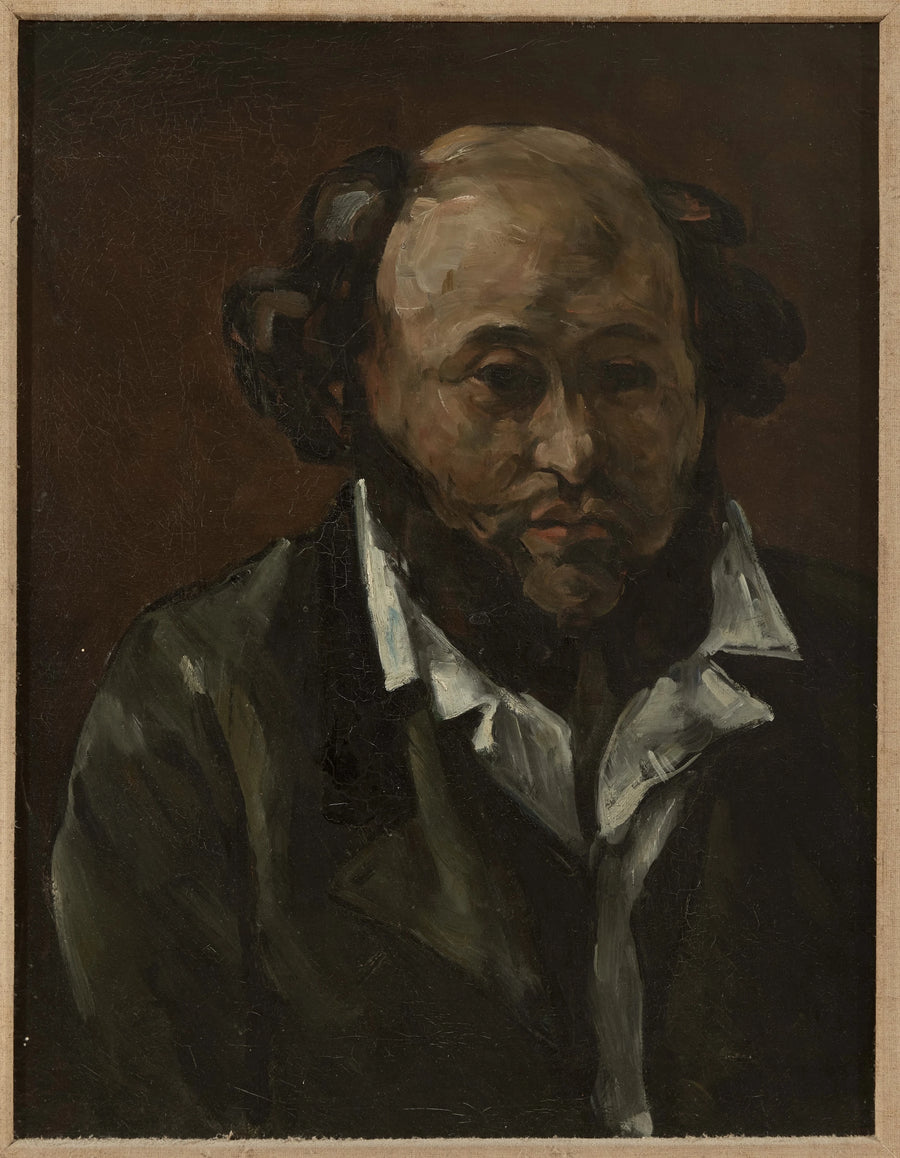 Portret Gustave’a Boyera, około 1870 roku - Paul Cézanne