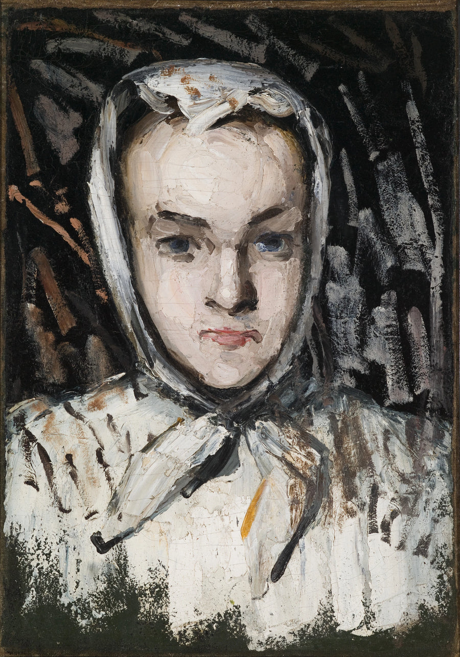 Portret Marie Cézanne, siostry artysty - Paul Cézanne