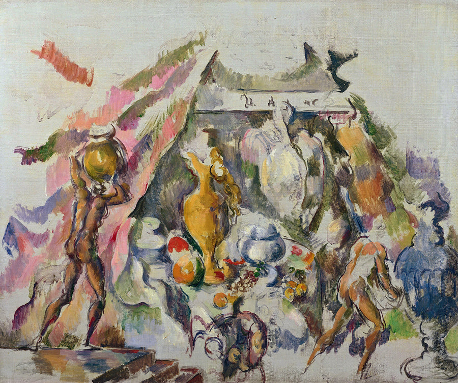 Przygotowanie bankietu - Paul Cézanne