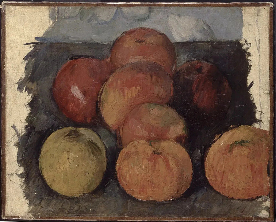 Kilka jabłek - Paul Cézanne