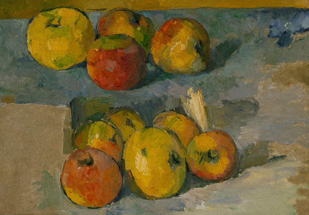 Quelques pommes 1877–1879 de Paul Cézanne au Metropolitan Museum – reproduction peinture à l’huile sur toile