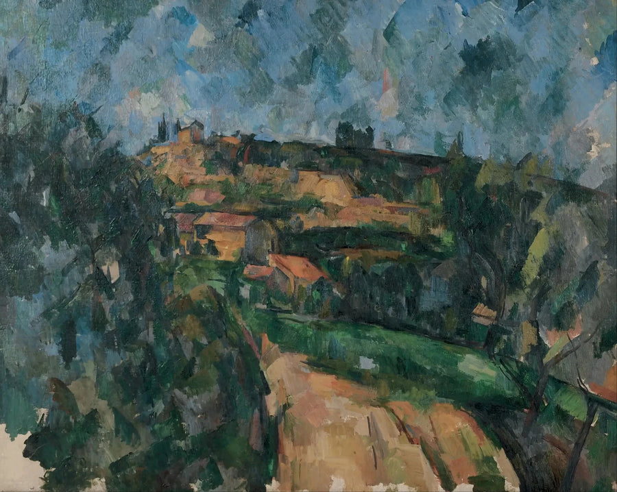 Kręta droga na szczycie ścieżki Lauves - Paul Cézanne