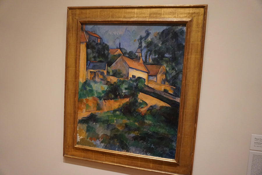 Kręta droga w Montgeroult - Paul Cézanne