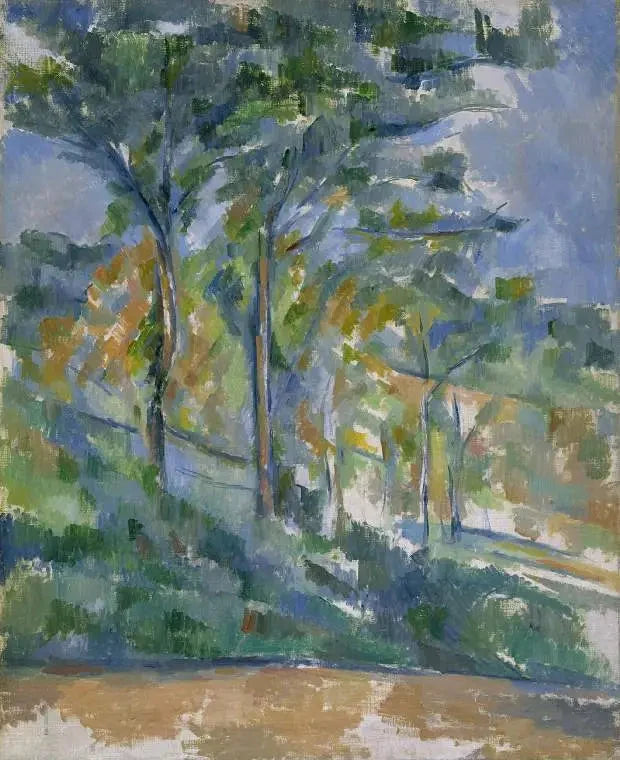 Podszycie leśne – Las - Paul Cézanne